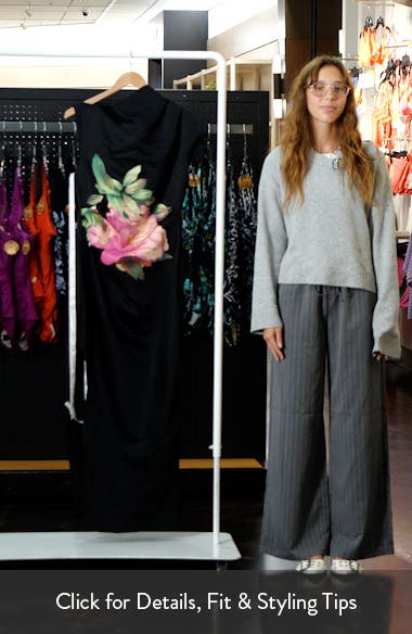 Eris Sleeveless Velvet Lace Midi Dress