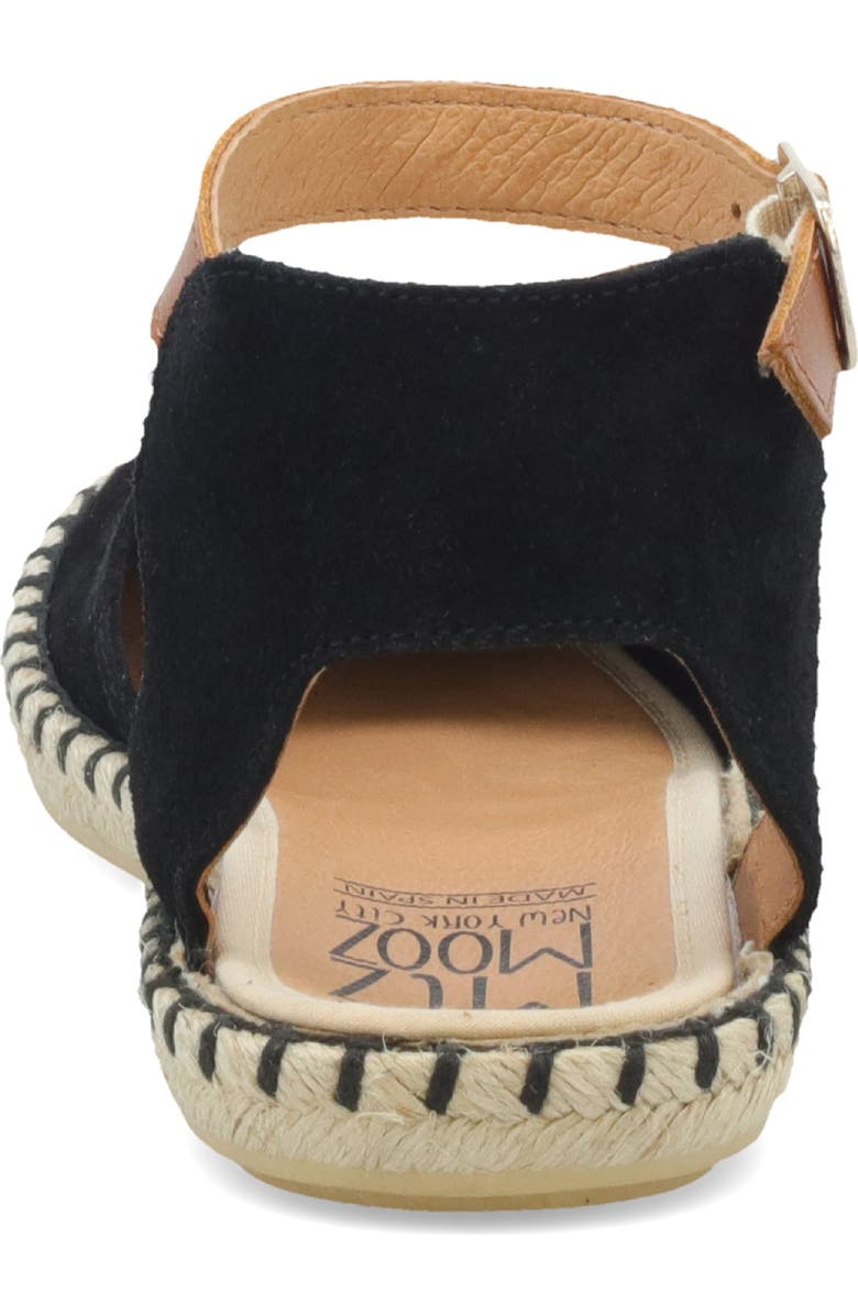Miz Mooz Cleo Ankle Strap Espadrille Flat, Alternate, color,