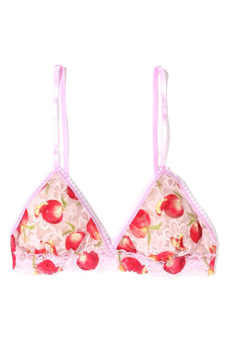 Hanky Panky Daily Lace<sup>™</sup> Print Padded Triangle Bralette, Alternate, color, Abundance