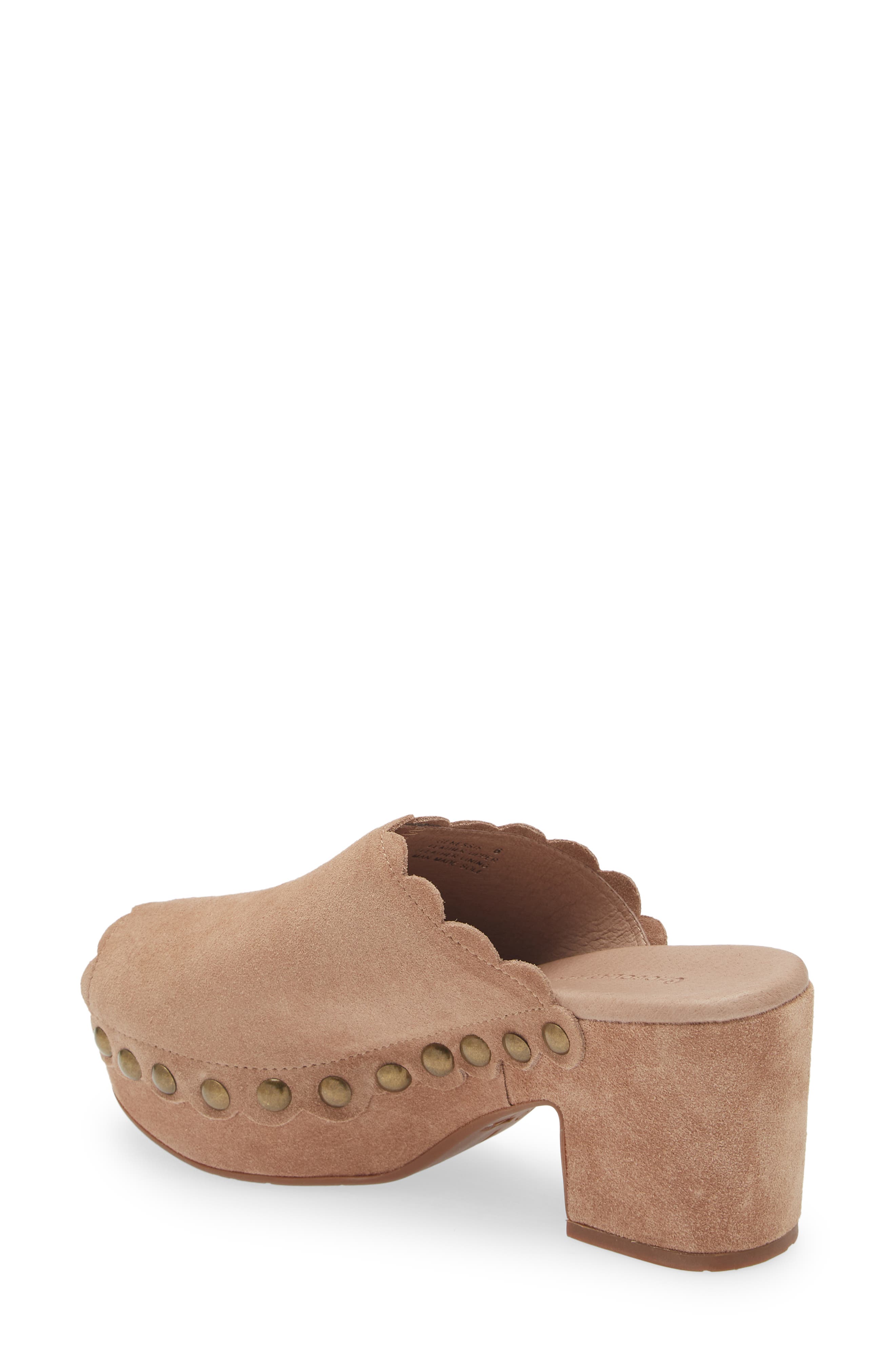 Chocolat Blu Genessis Platform Sandal, Alternate, color, Latte Suede