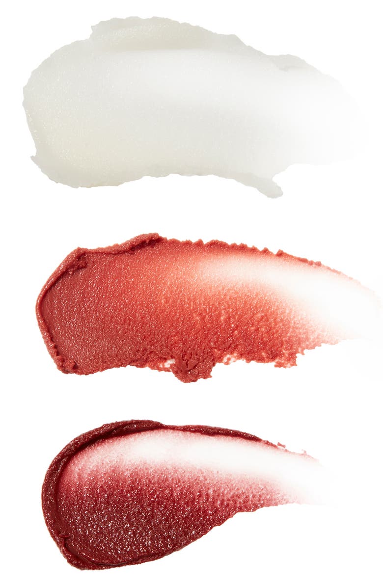GOOP genes Clean Nourishing Lip Balm Trio, Alternate, color, Rose/ Garnet/ Clear