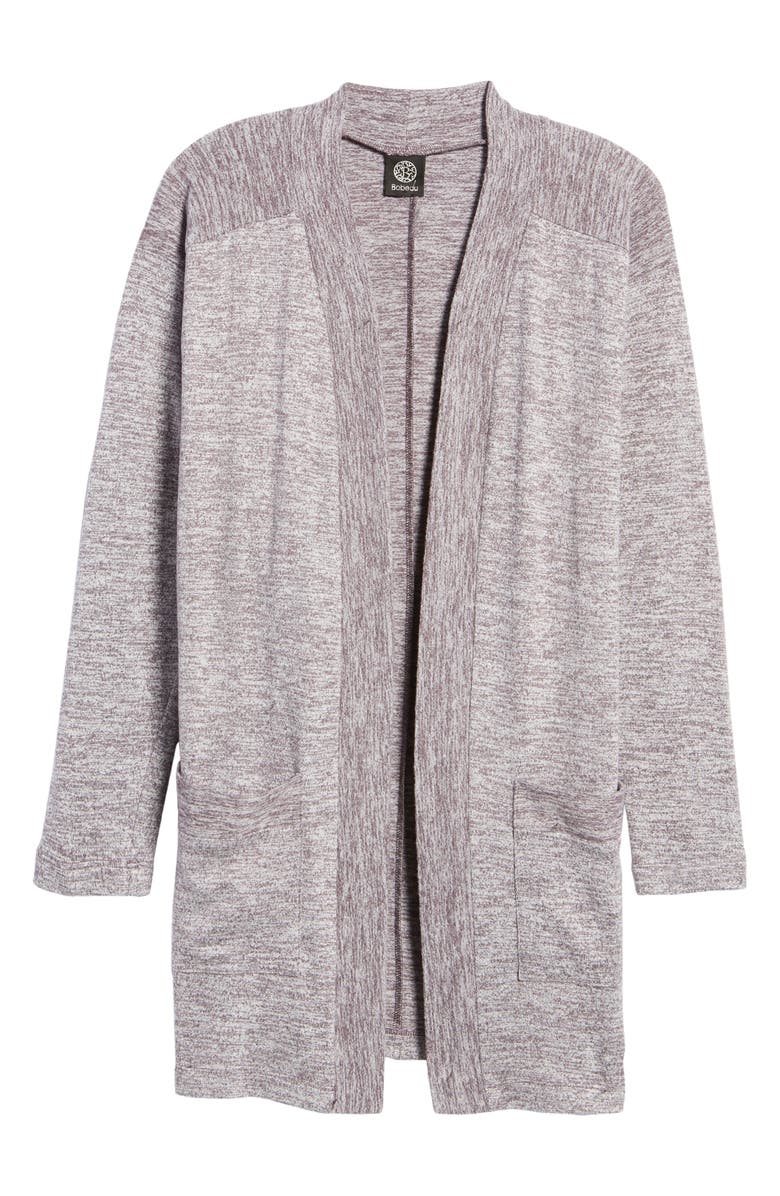 Bobeau Knit Open Front Cardigan, Alternate, color,
