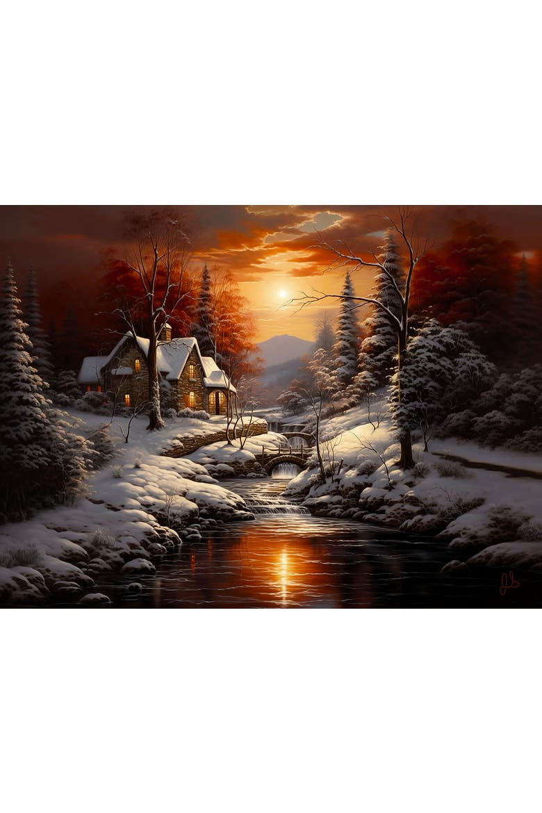 Serenity in the Woods 1000 piece Jigsaw Puzzle for Adults, Alternate, color, Multicolor