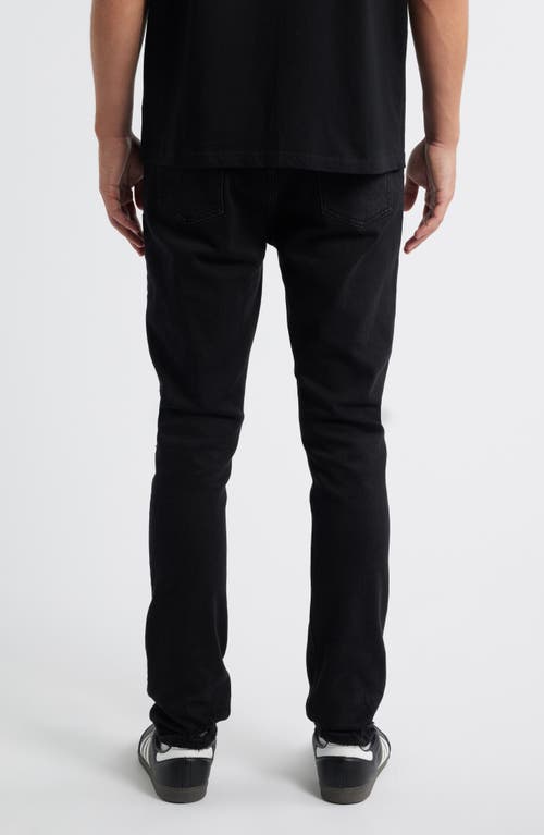 Icecream Returner Ripped Slim Leg Jeans In Black