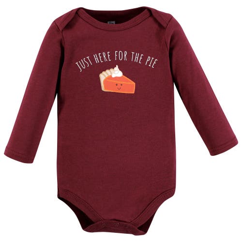 Hudson Baby Cotton Long-sleeve Bodysuits 5-pack In Multi