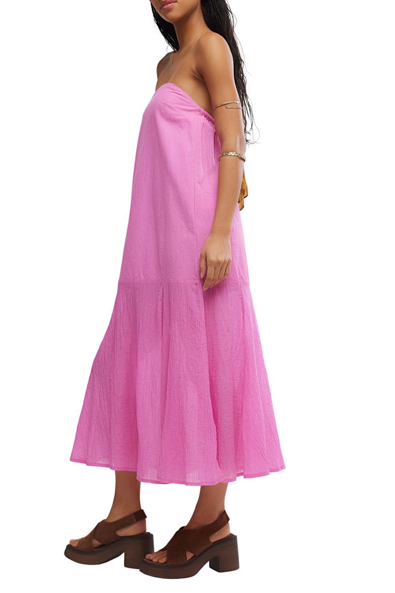 Sabeen Tube Midi Dress, Alternate, color, ISLAND FLOWER