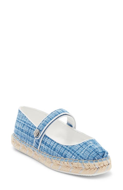 Mikai Mary Jane Espadrille Flat (Women)