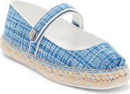 KARL LAGERFELD PARIS Mikai Mary Jane Espadrille Flat