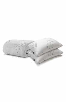 ELLA JAYNE HOME Mattress Protector & Shredded Memory Foam Pillow Set