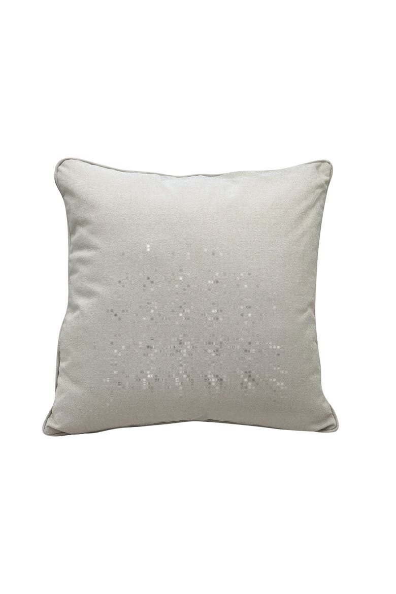 Tropical Punch Coral Octopus Embroidered Indoor/Outdoor Throw Pillow, Alternate, color, Orange