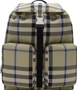 Burberry Medium Check Backpack