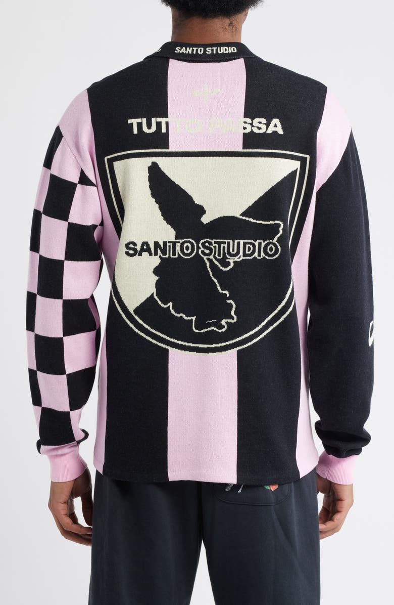 SANTO STUDIO Uno Palermo Half Zip Sweater, Alternate, color, Gratitude Pink