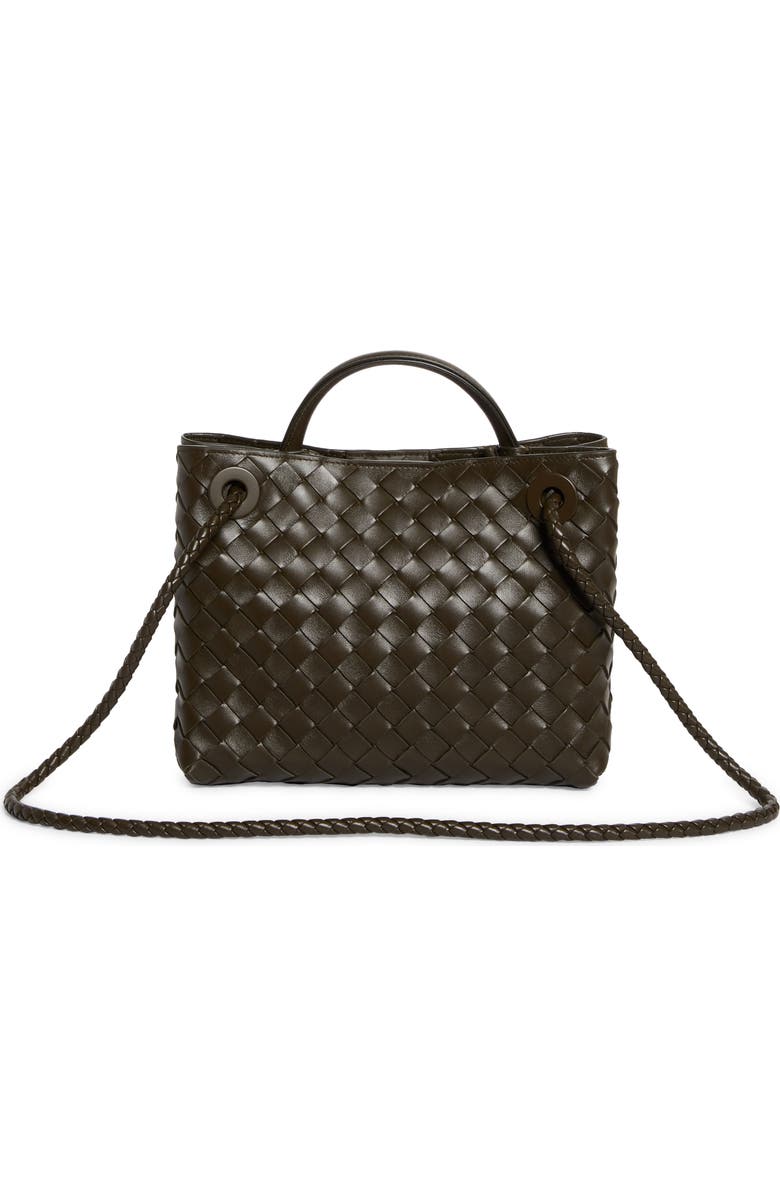 Bottega Veneta Small Andiamo Intrecciato Shoulder Bag, Alternate, color, 2272 Fondant-M Brass-Fond