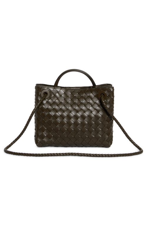 Bottega Veneta Small Andiamo Intrecciato Shoulder Bag