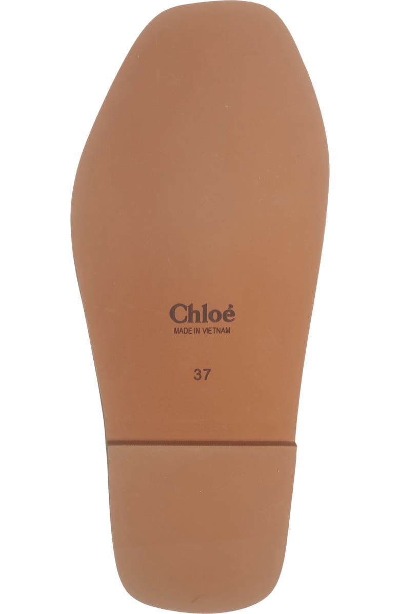 Chloé Woody Logo Slide Sandal, Alternate, color,