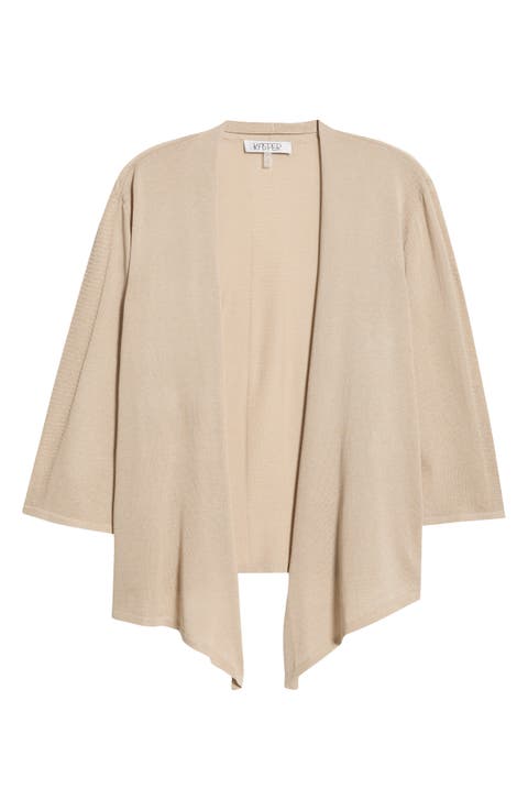 Open Front Cardigan (Plus)