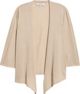 KASPER Open Front Cardigan