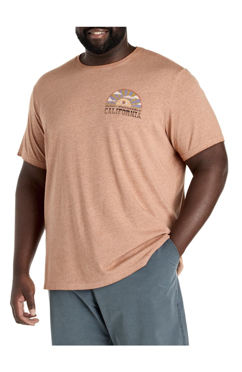 Lucky Brand Big
Tall Cali Desert Music Graphic Tee, Main, color, Seirra