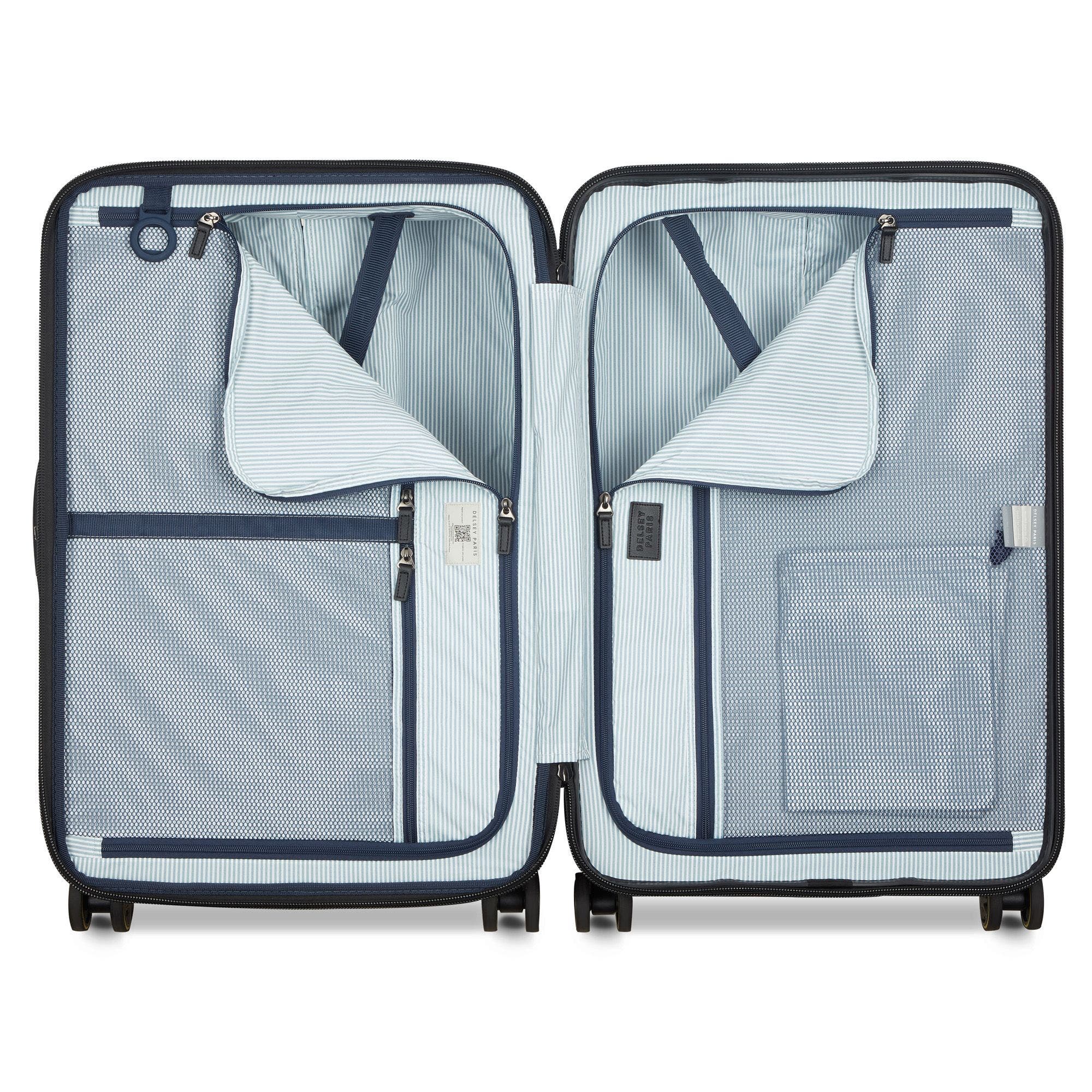 Delsey Paris Cadence 24" Expandable Spinner, Alternate, color, Deep Black