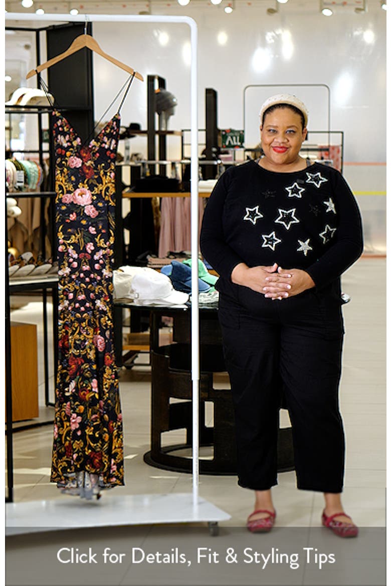 Milta Floral Mermaid Slipdress video