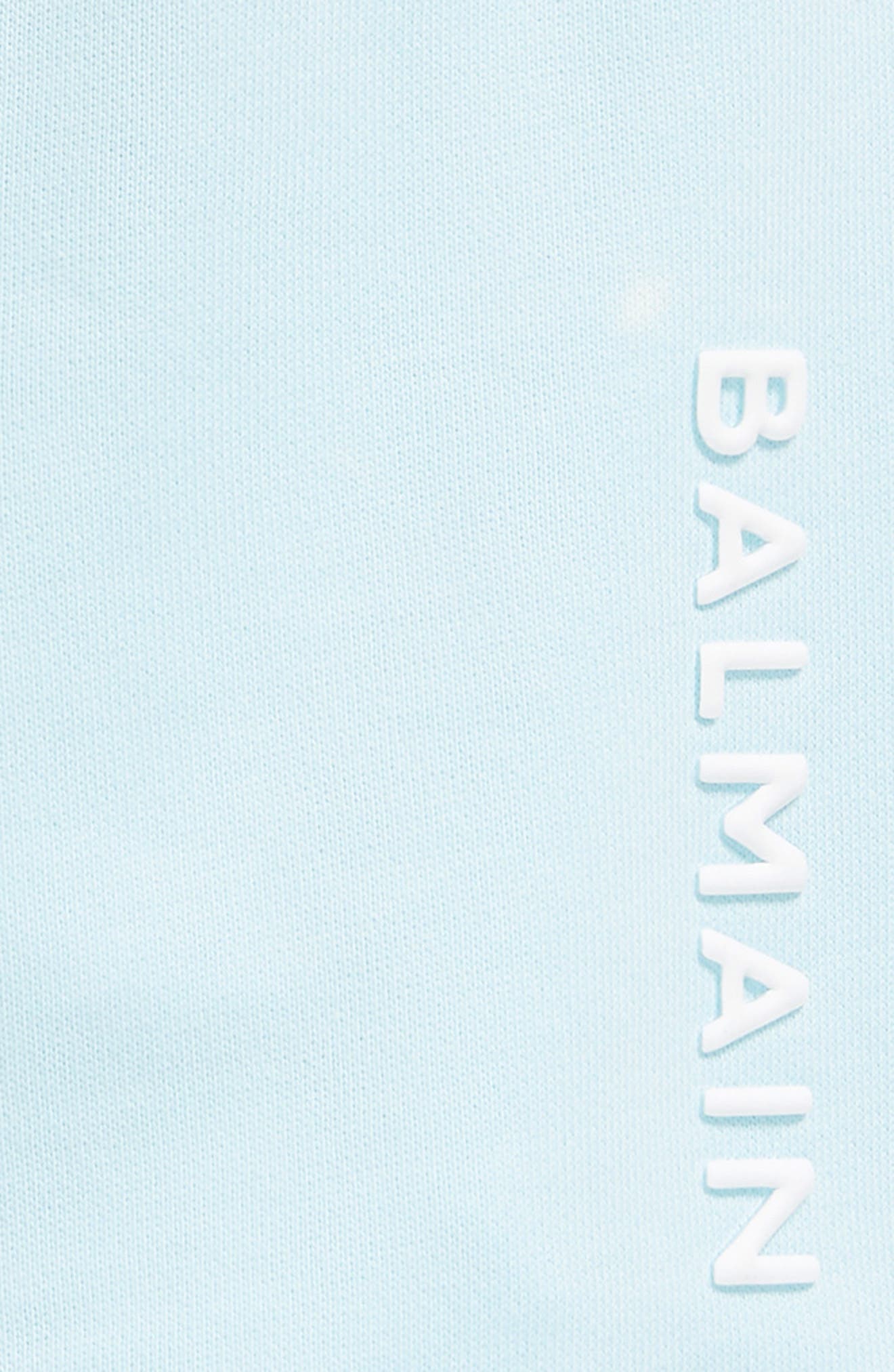 Balmain Logo Cotton Sweat Shorts | Nordstrom