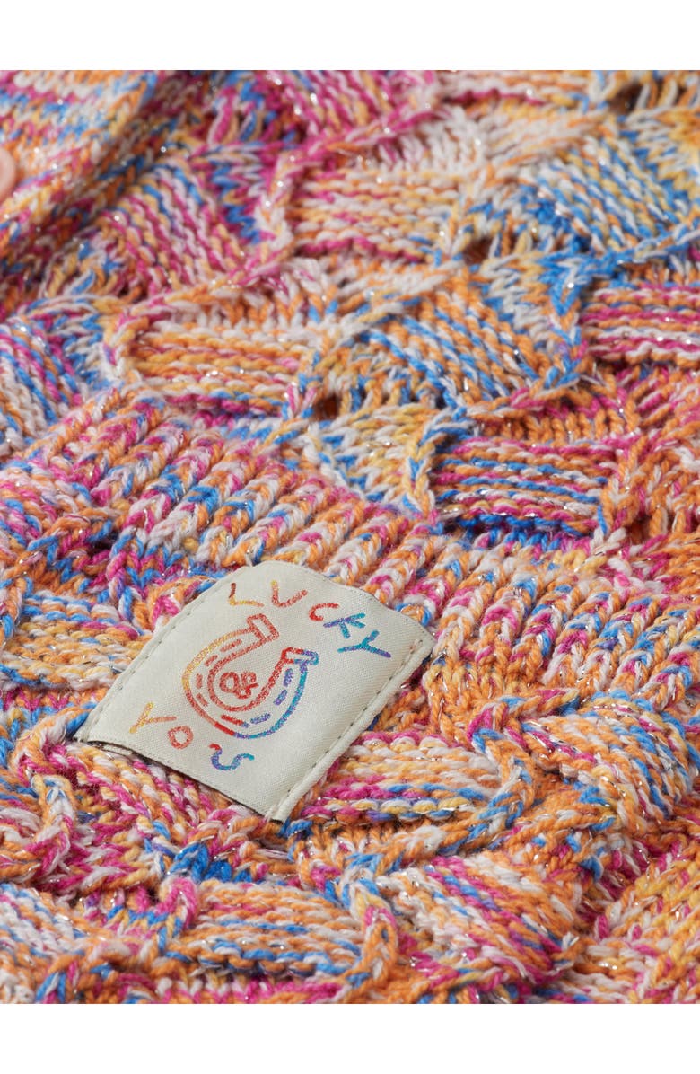 Scotch 
Soda Multicolor Oversize Cardigan, Alternate, color, 