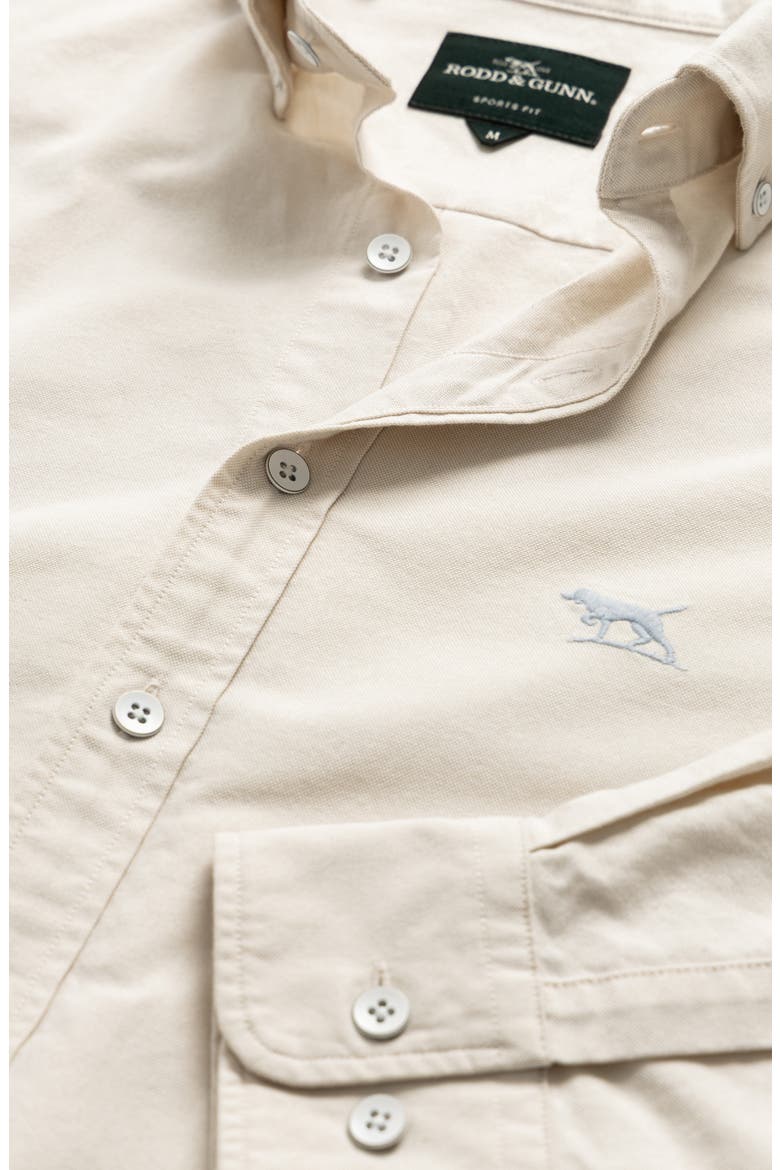 Oxford Sports Fit Shirt, Alternate, color, NATURAL