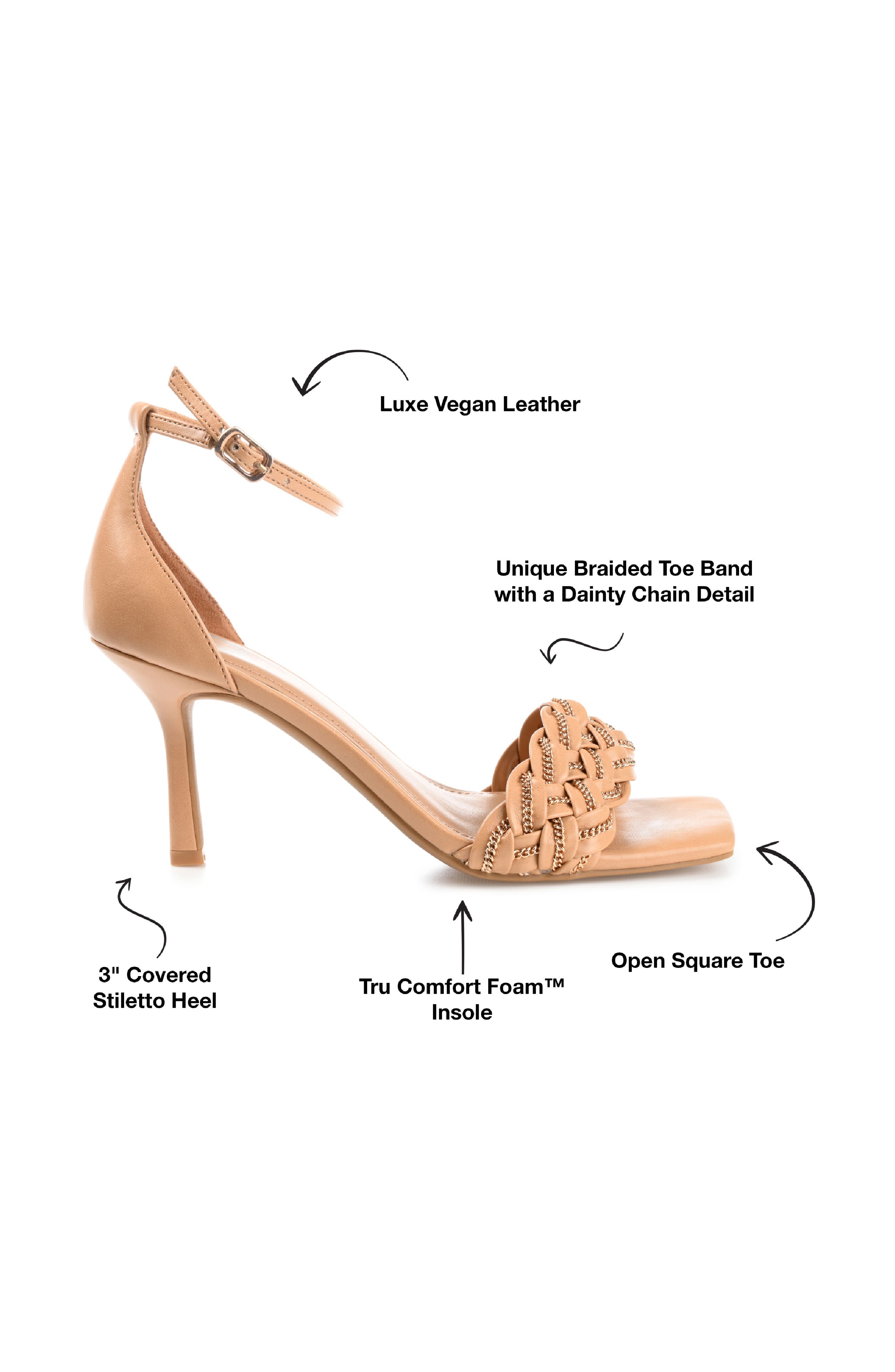 Journee Collection Mabella Heeled Sandal, Alternate, color, Mocha