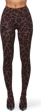 Naked Wardrobe Naked Print Closed-Toe Leggings