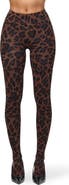 Naked Wardrobe Naked Print Closed-Toe Leggings
