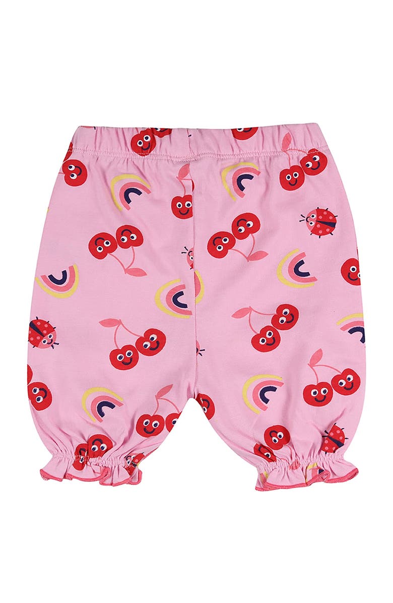 Lilly + Sid Organic Cotton Cherry Print Top And Legging Set, Alternate, color, Multi