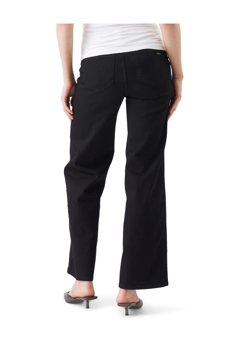 Kyle Wide Leg Under Tummy Maternity Jean, Alternate, color, Black