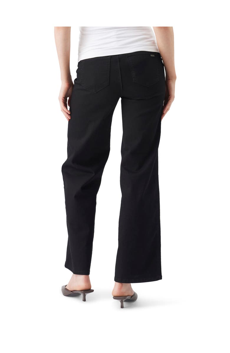 Ripe Maternity Kyle Wide Leg Under Tummy Maternity Jean, Alternate, color, Black