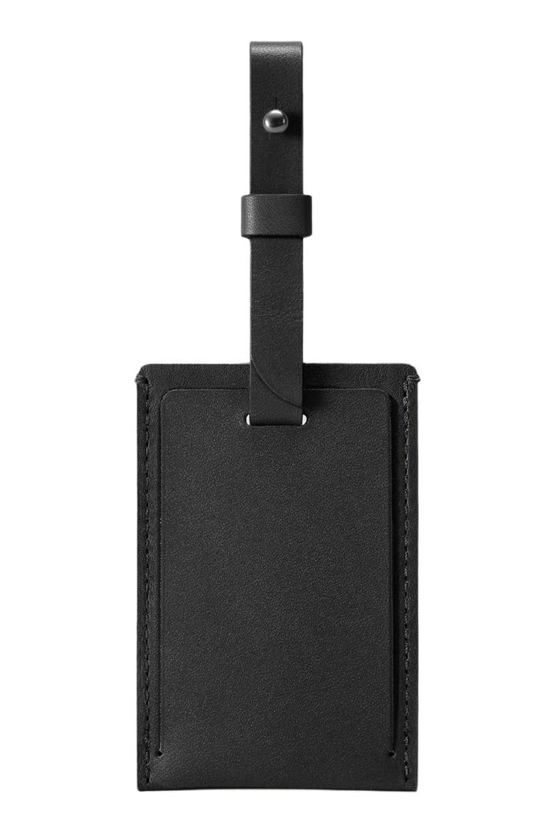 The Luggage Tag, Alternate, color, Black