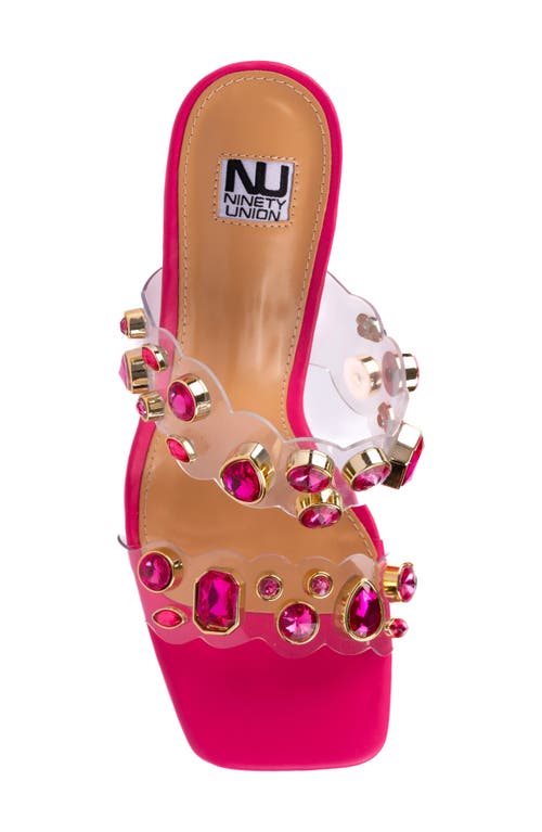 NINETY UNION NINETY UNION JOYFUL EMBELLISHED SLIDE SANDAL