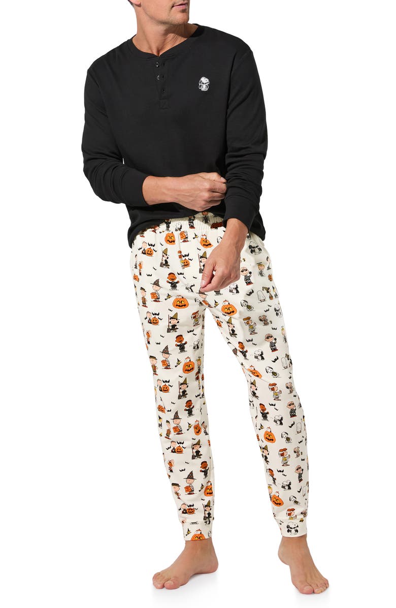BedHead Pajamas x Peanuts<sup>®</sup> Halloween Pajamas, Alternate, color, Snoopys Halloween