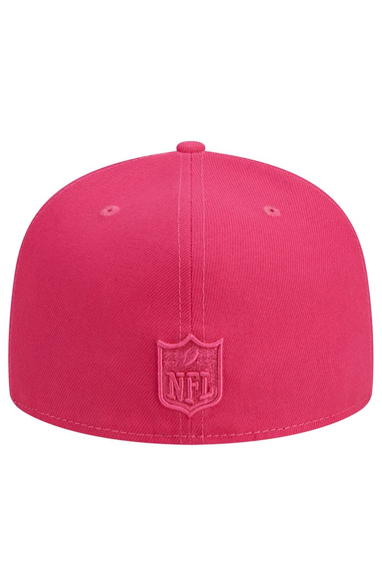 New Era Men's New Era Pink San Francisco 49ers Color Pack 59FIFTY Fitted Hat, Alternate, color, 