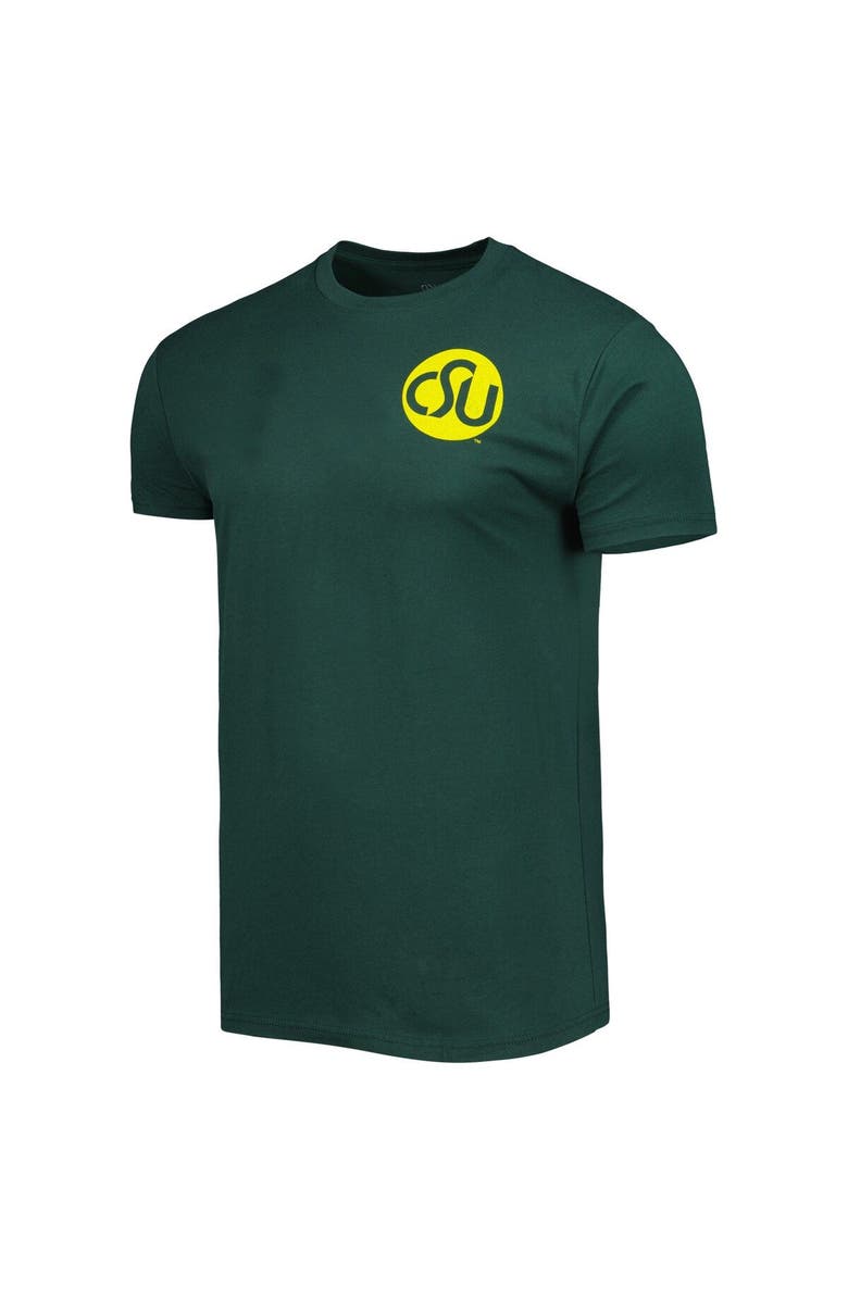 IMAGE ONE Men's Green Colorado State Rams Mascot Scenery Premium T-Shirt, Alternate, color,