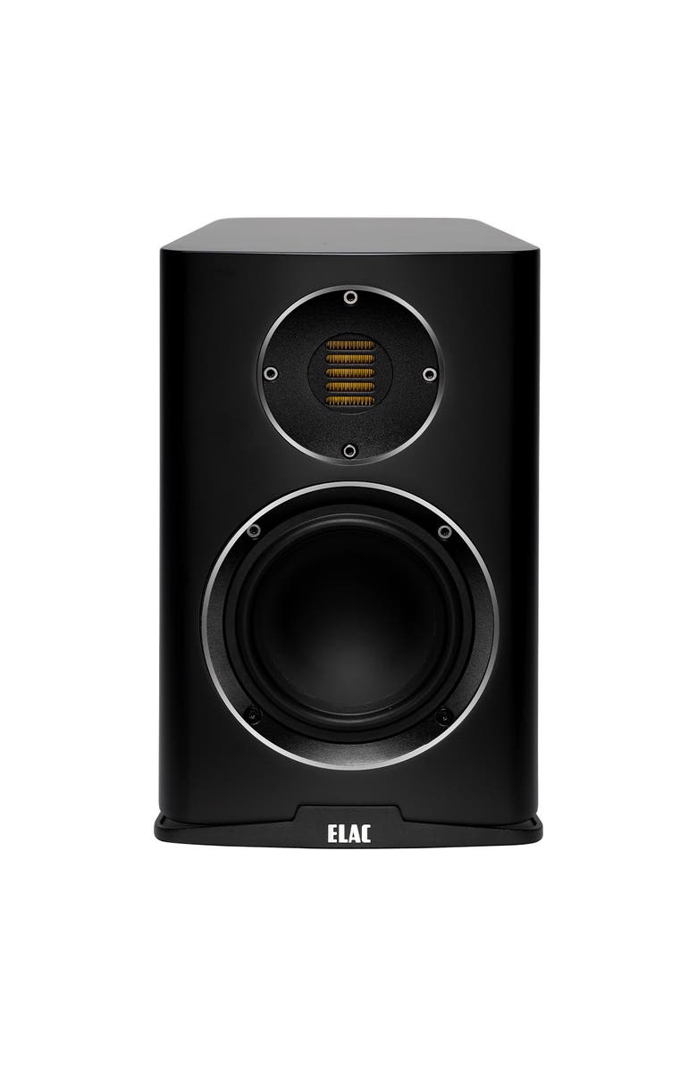 ELAC BS243.4-SB 5.25 Inch Bookshelf Speakers - Pair, Alternate, color, Satin Black