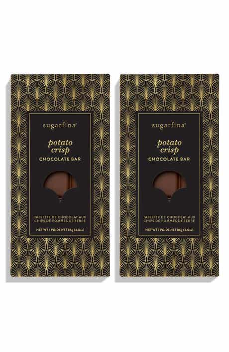 sugarfina Set of 2 Potato Crisp Chocolate Bars