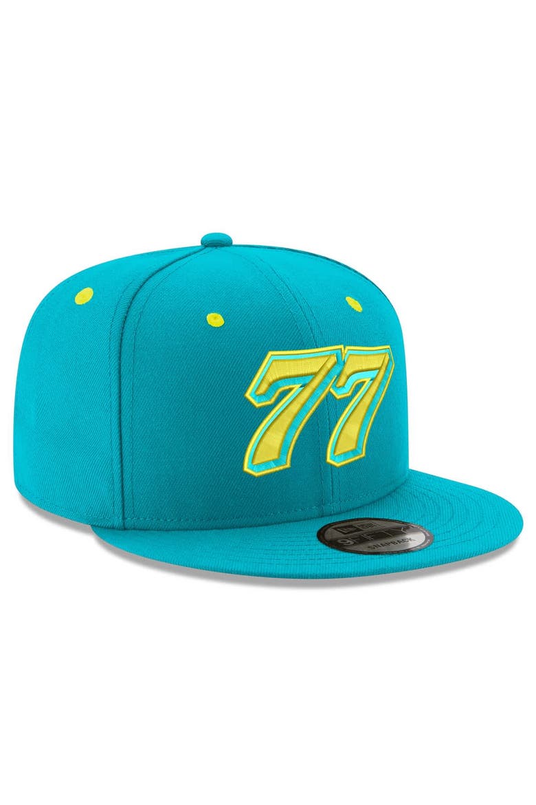 Men's New Era  Blue Carson Hocevar 9FIFTY Snapback Hat, Alternate, color, Blue