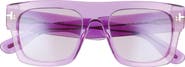 TOM FORD Fausto 53mm Geometric Sunglasses