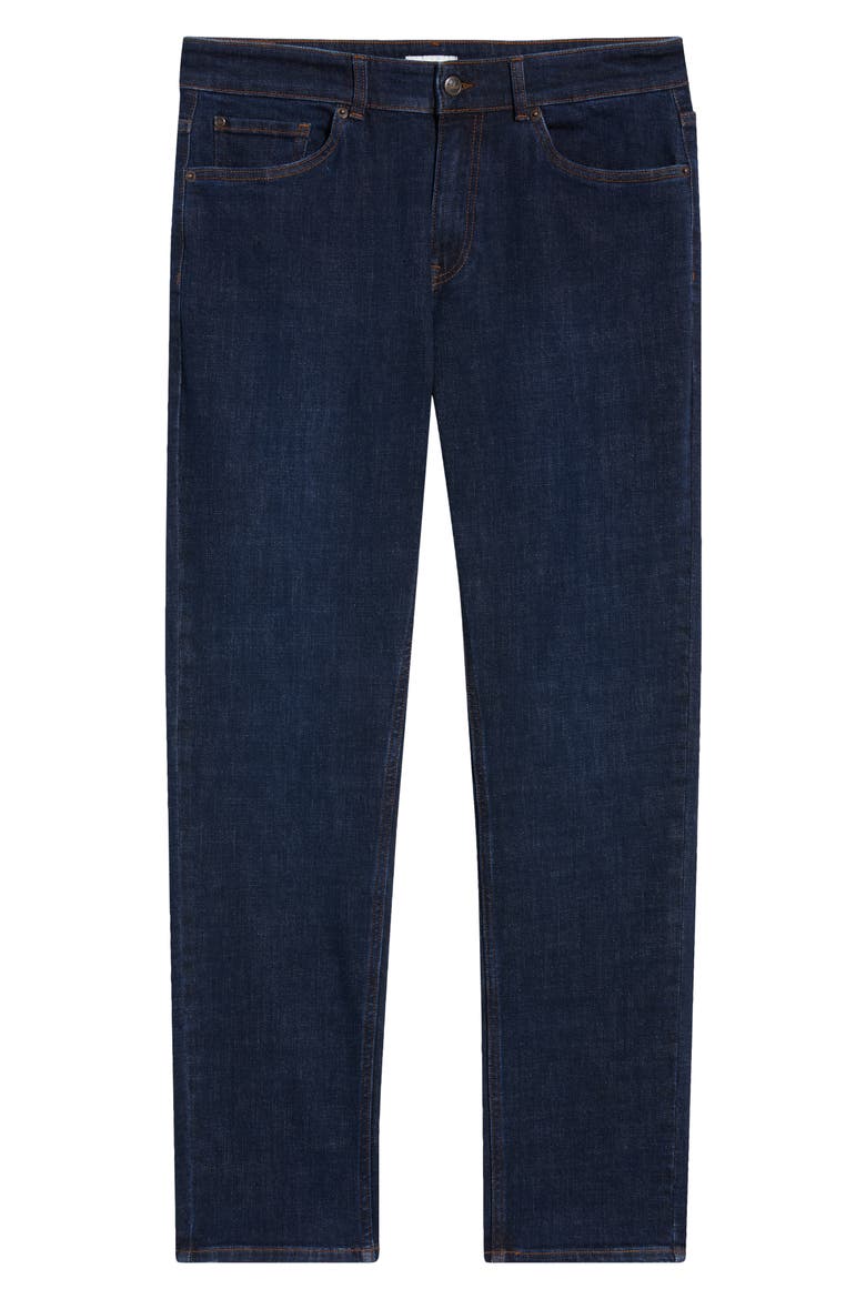 Crown Heritage Slim Straight Jeans, Alternate, color, MIDNIGHT BLUE RINSE