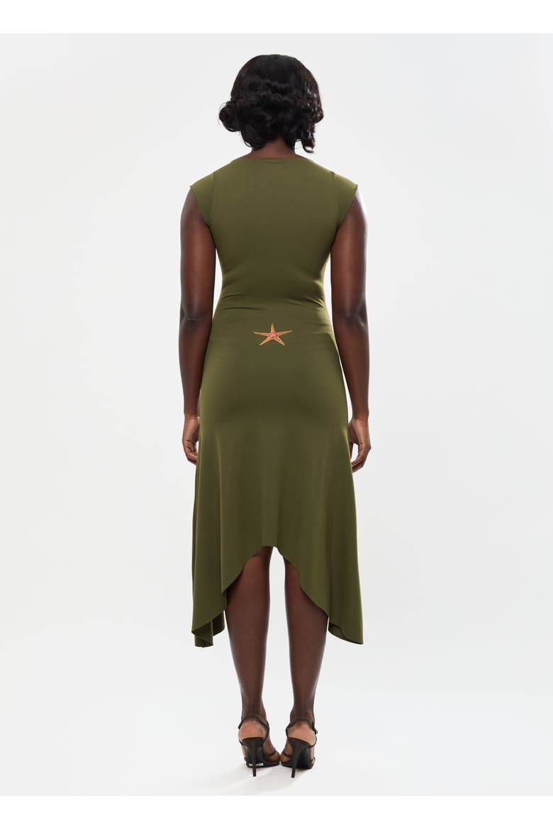 Jia Dress, Alternate, color, Seaweed