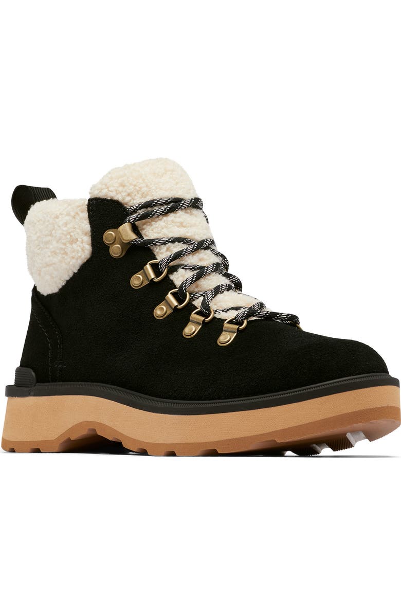 SOREL Hi-Line Cozy Lace-Up Hiking Boot, Main, color,