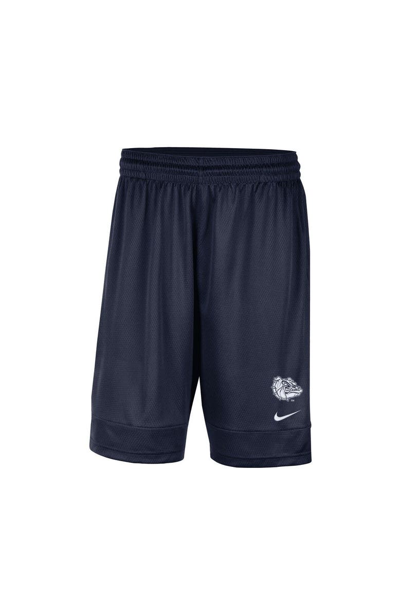 Nike Men's Nike Navy Gonzaga Bulldogs Fast Break Team Performance Shorts, Alternate, color, 