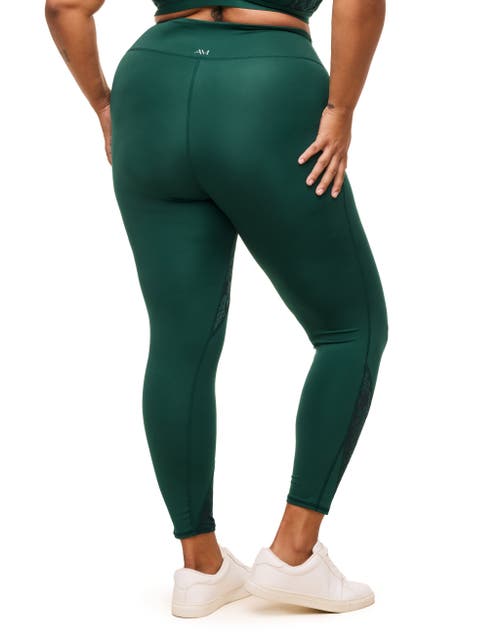 Adore Me Mari Leggings In Dark Green
