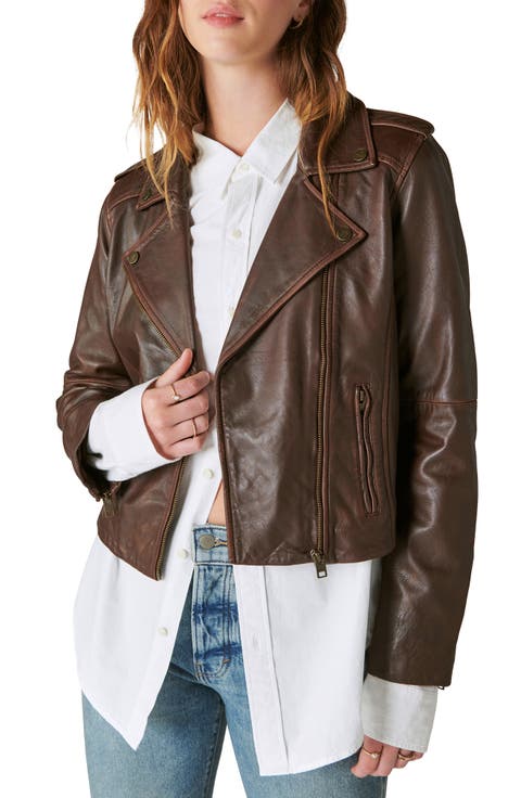 Leather Moto Jacket