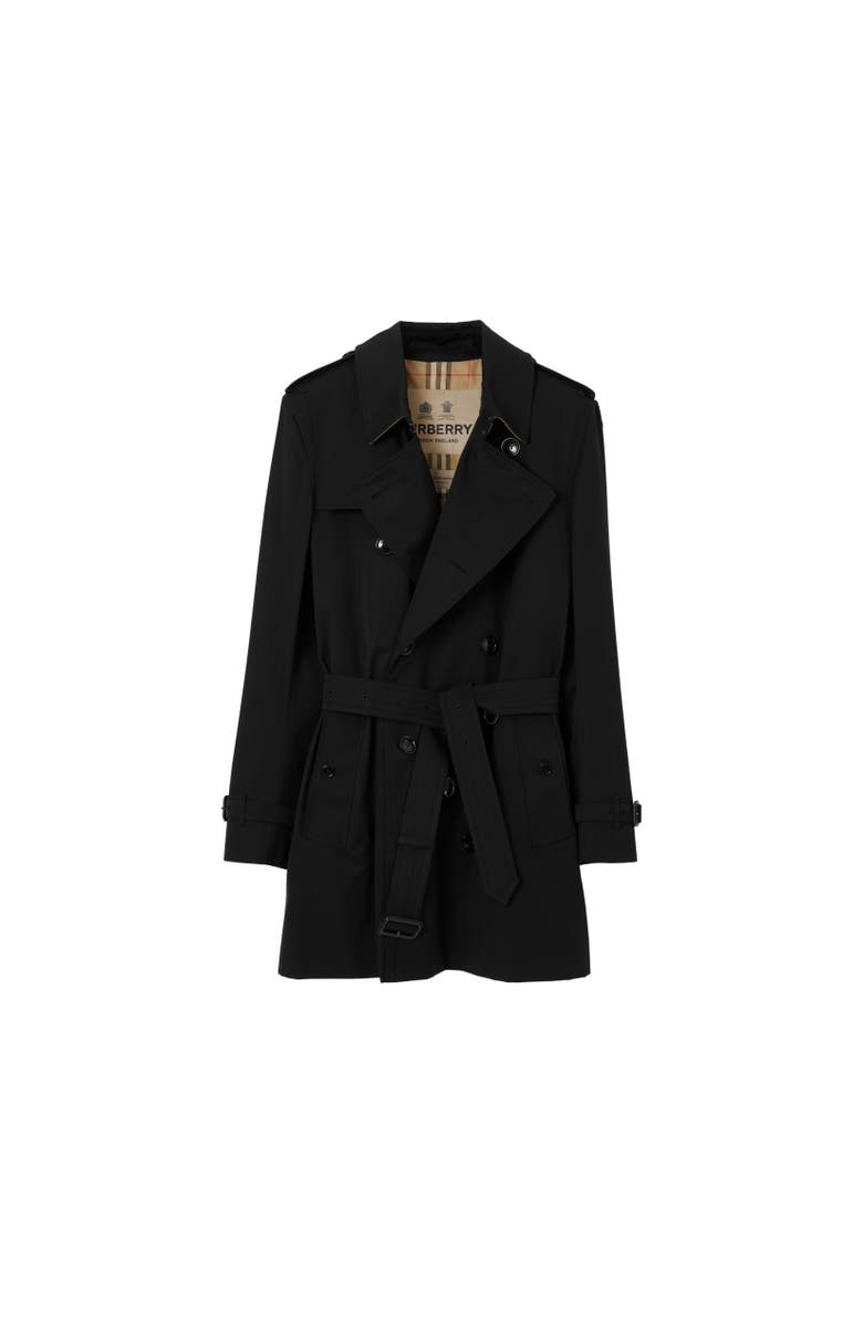 Burberry Short Kensington Heritage Trench Coat, Alternate, color, 