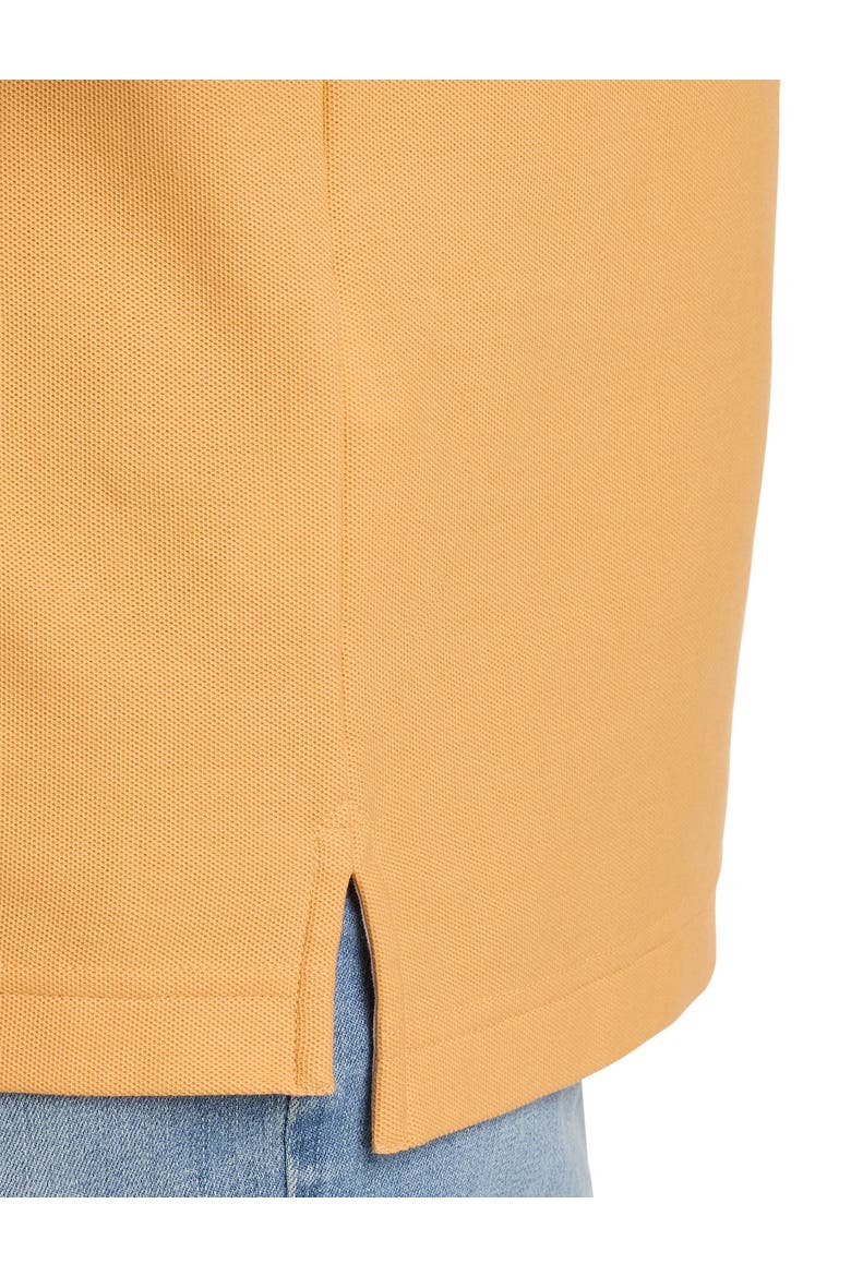 Big & Tall Kingsbury Piqué Polo Shirt, Alternate, color, MOCK ORANGE
